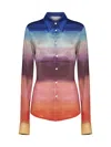 Marni Multicoloured Jersey Shirt With Dark Side Of The Moon Print In Multicolore