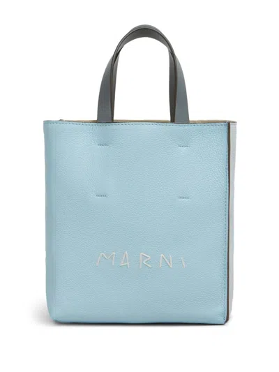 Marni Mini Museo Tote Bag In ブルー