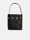 Marni 'museo' Black Leather Bag In Black