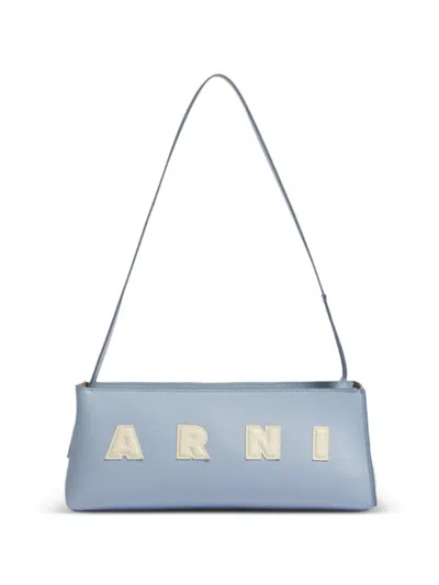Marni Museo ジオメトリック ショルダーバッグ In Blue