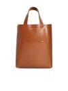 Marni Museo' Brown Leather Bag In Brown