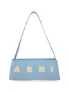Marni Museo Logo-detail Leather Shoulder Bag In Pattern