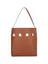 Marni Medium Museo Hobo Leather Tote Bag