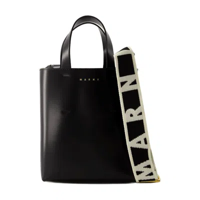Marni Museo Mini Crossbody In Black