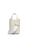 Marni Museo Nano Mini Tote Bag In Neutrals