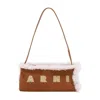 Marni Museo Shoulder Bag In Brown