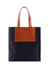 Marni Museo Soft Denim Shoulder Bag In Zo239