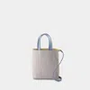 Marni Museo Soft Mini Shopper Bag -  - Leather - Blue In Blue
