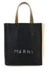 Marni Borsa A Mano Museo Mini In Pelle Bicolor Donna