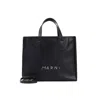 Marni Museo Soft Black Cow Leather Tote Bag