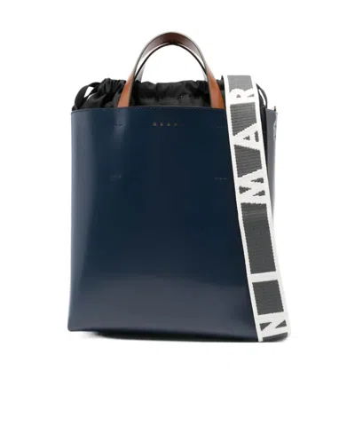 Marni Museo Tote Bag In Black