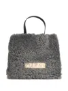 Marni Museo Tote Bag In Gray