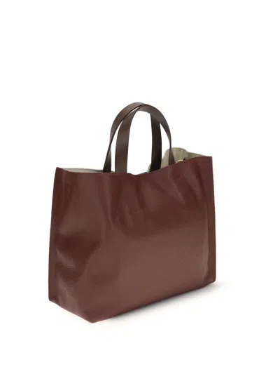 Marni Museo Tote Bag In Red