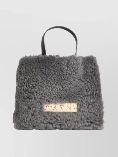 Marni 'museo' Two-tone Leather Blend Bag