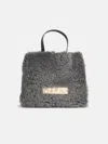 Marni 'museo' Two-tone Leather Blend Bag In Blue