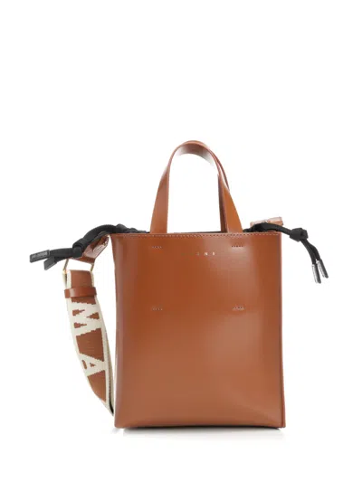 Marni Museum Handbags Brown
