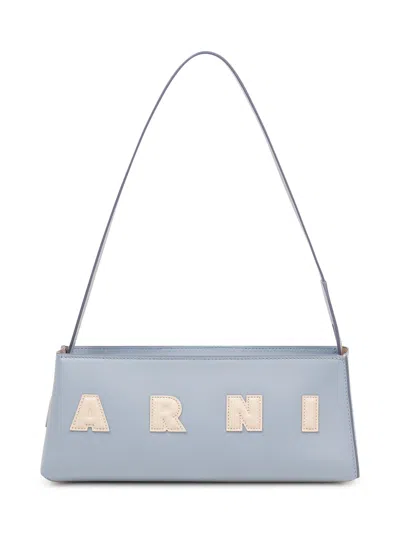 Marni Museum Mini Handbag With Strap In Blue
