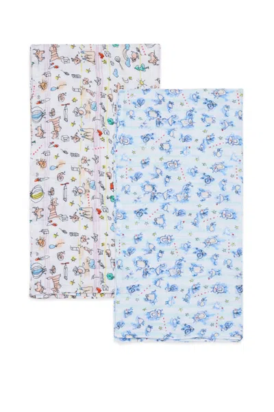 Marni Muslin Sets With Allover Print In Blue