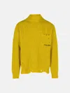 Marni Mustard Virgin Wool Turtleneck Sweater