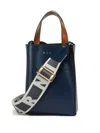 Marni Mini Museo Two-tone Structured Tote Bag