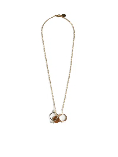 Marni Necklace In Deep Gold