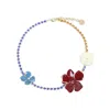 Marni Flower Necklace In Multi