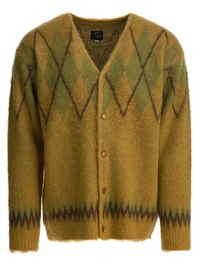 Marni Needles Mohair Cardigan In Multi