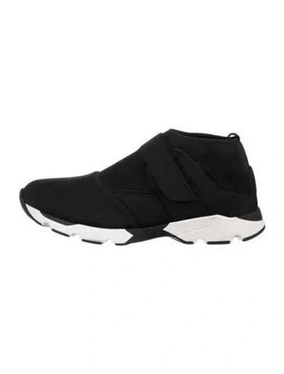 Pre-owned Marni Neoprene Chunky Sneakers In Black