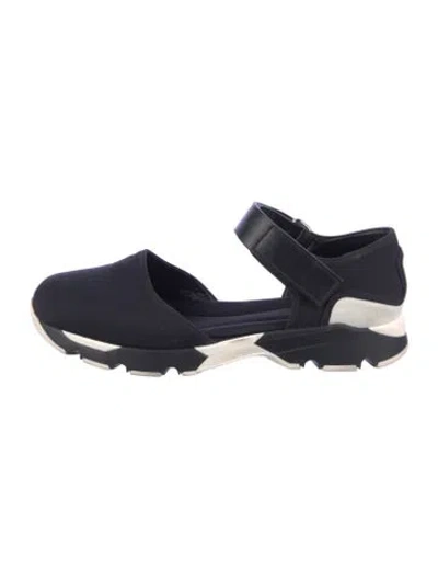 Pre-owned Marni Neoprene Mules In Blue