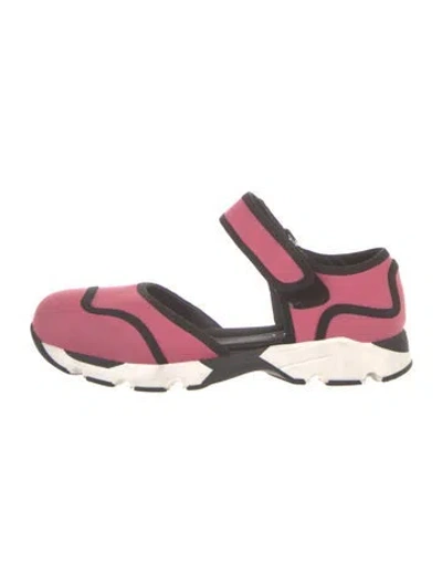 Pre-owned Marni Neoprene Pumps In Pink