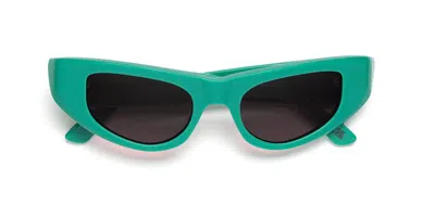 Marni Netherworld Teal Ysj Women's Sunglasses Green Size 53 In Multi