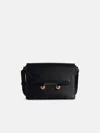 Marni 'new Trunk' Black Leather Crossbody Bag In Black