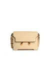 Marni Mini Shoulder Bag Gold-tone Hardware In Ivory