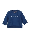 Marni Babies'  Newborn Boy Sweatshirt Blue Size 3 Cotton