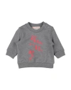 Marni Newborn Girl Sweatshirt Grey Size 3 Cotton