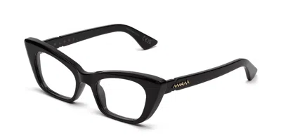 Marni Nezia Black 6nc Men's Glasses Black Size 49 - Free Lenses - Blue Light Block Available