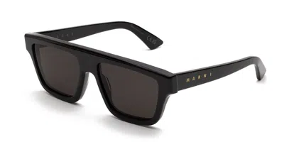 Marni Nistakari Black 6va Men's Sunglasses Black Size 55