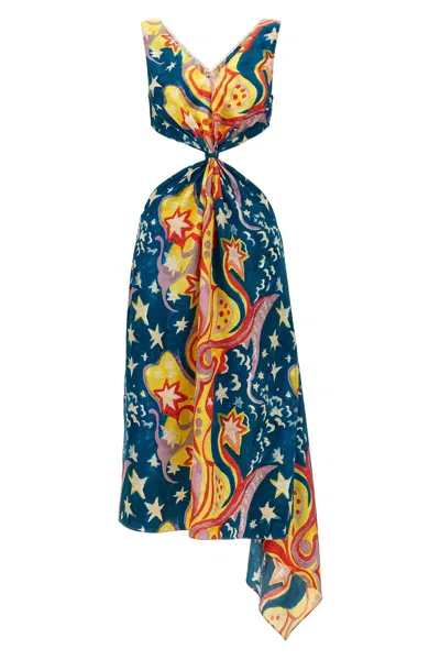 MARNI MARNI 'NO VACANCY INN' CAPSULE HIGH SUMMER LONG DRESS