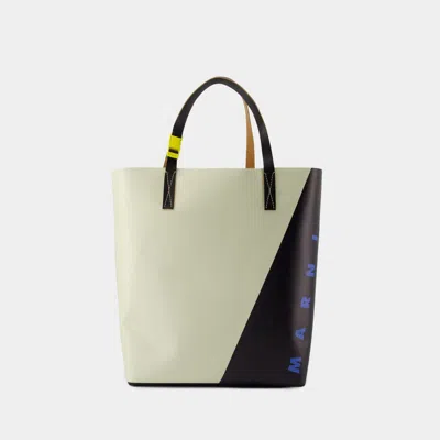 Marni N/s Shopper Bag In White