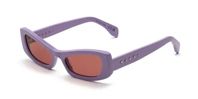 Marni Nyama Violet Rhq Men's Sunglasses Purple Size 54