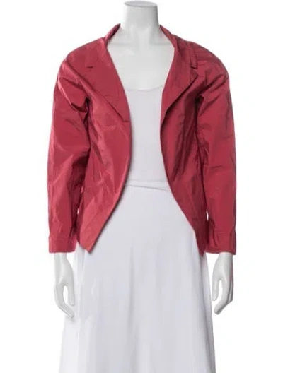 Pre-owned Marni Nylon Blazer In Red