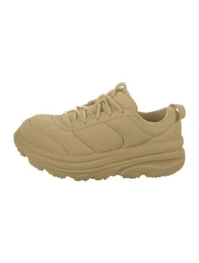 Pre-owned Marni Nylon Chunky Sneakers In Neutrals