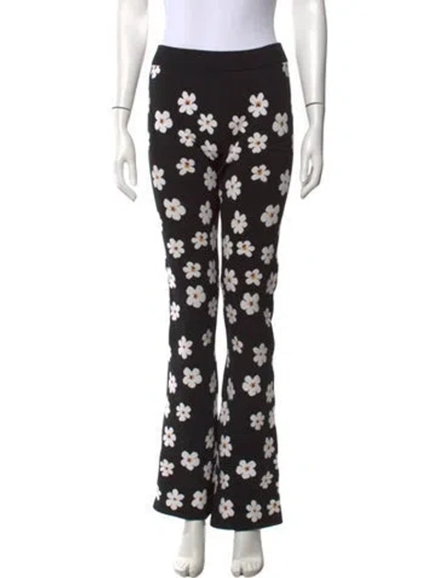 Pre-owned Marni Nylon Flared Pants In Black