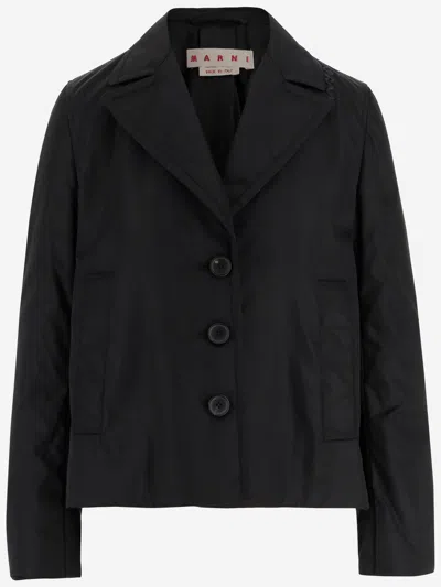Marni Blazer  Woman Color Black In Schwarz