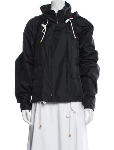 Pre-owned Marni Nylon Jacket In Black