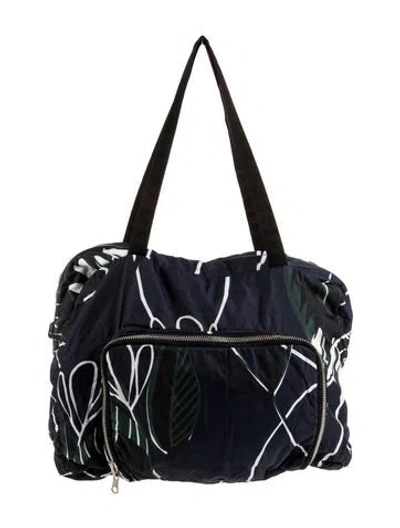 Pre-owned Marni Nylon Shoulder Bag In Blue