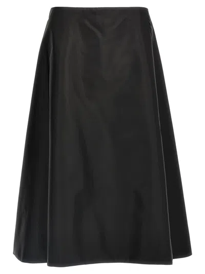 Marni Nylon Skirt In Black