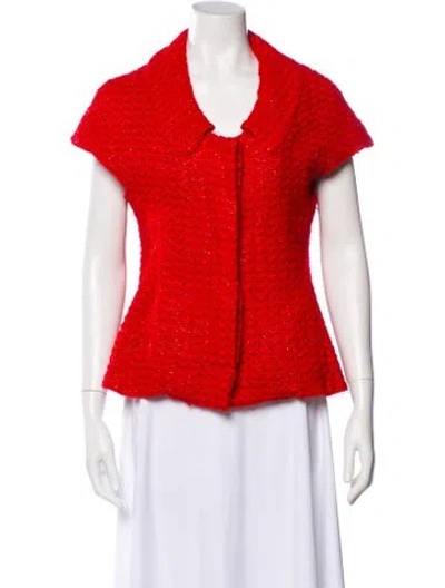 Pre-owned Marni Nylon Vest In Red