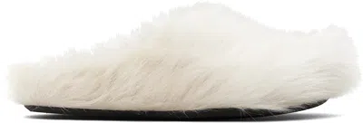 Marni Off-white Fussbett Sabot Loafers