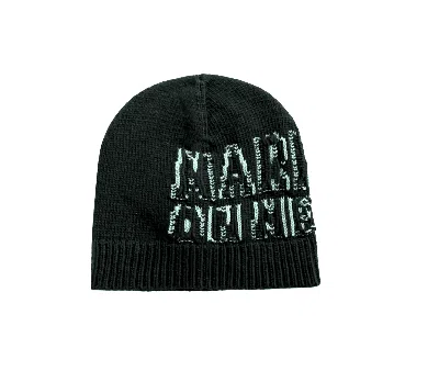 Pre-owned Marni " On Me" Mohair Beanie In Navy